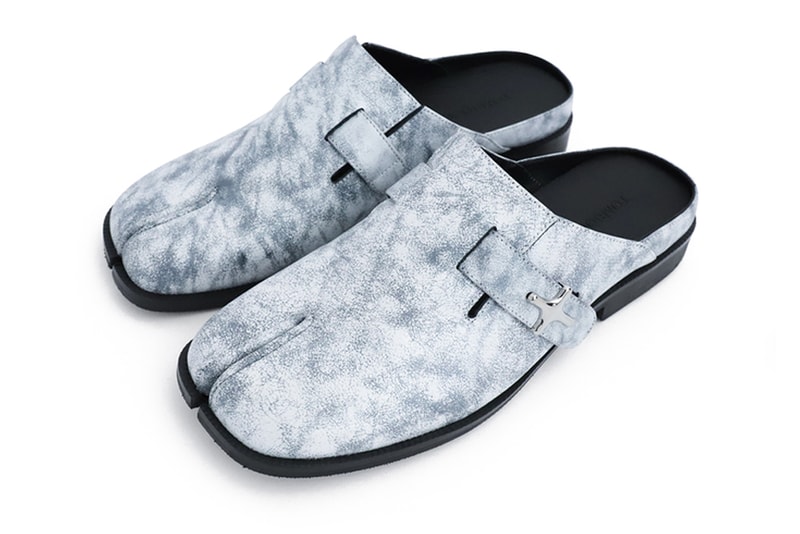 TOMBOGO Dips Its Tabi Swiper Mule in “Graphite White”