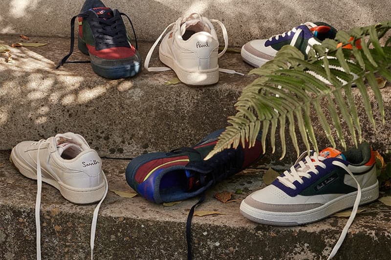 Paul Smith x Reebok Unveil New Club C 85 Vintage Colorways