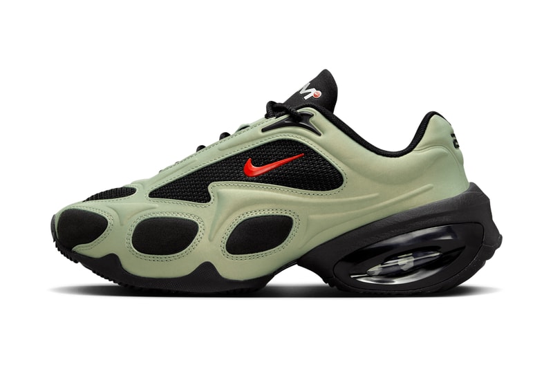 “Oil Green” Coats the Nike Air Max Muse