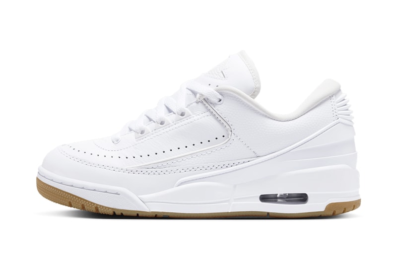 The Air Jordan 2/3 Just Dropped in “White/Gum”
