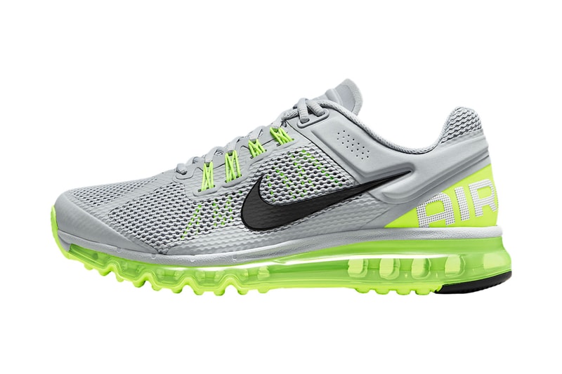 Nike Air Max 2013 “Wolf Grey” Returns with Bold “Volt” Accents