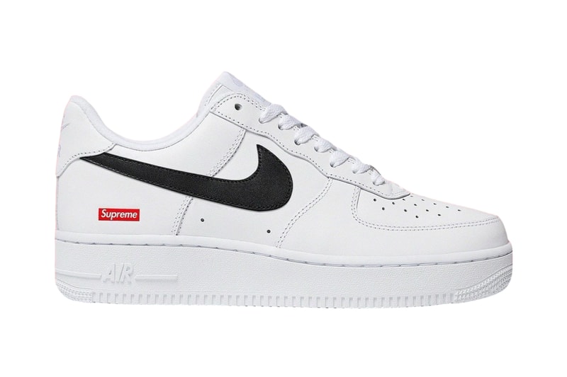 Supreme x Nike Air Force 1 Low “White/Black” and “Black/White” Rumored To Be Dropping Next Fall