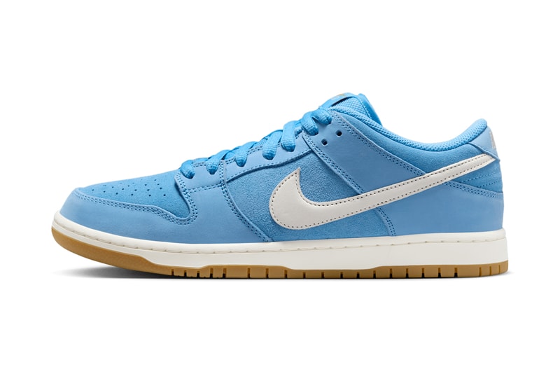 Official Look at the Nike SB Dunk Low “University Blue”