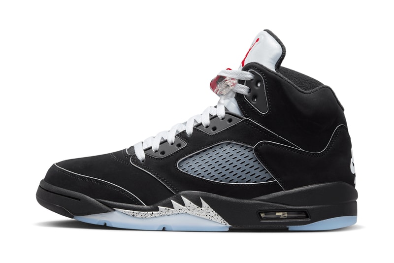 Official Images of the Air Jordan 5 “Black Metallic Reimagined”