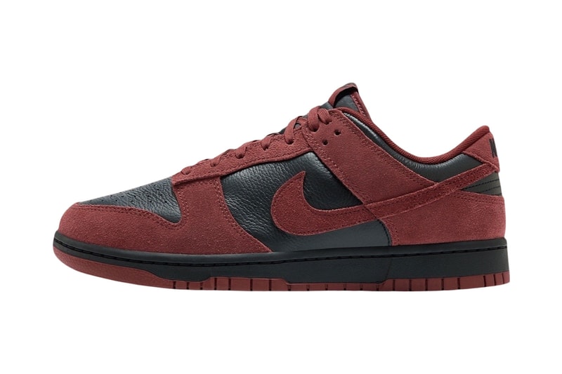 Nike Delivers Moody Elegance with the Dunk Low “Dark Team Red”