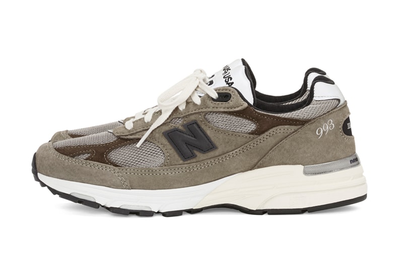The JJJJound x New Balance 993 “Mushroom/White” Drops This Week