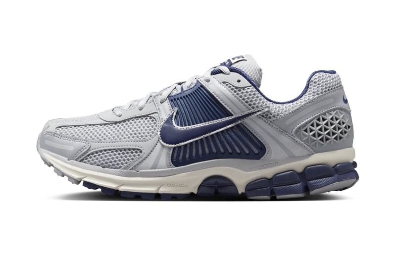 Nike Drops Yankees-Inspired Zoom Vomero 5 in “Vast Grey/Blue Void”