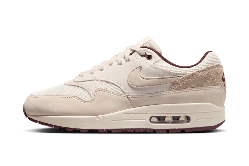“Sail” and “Burgundy Crush” Combine on This Nike Air Max 1