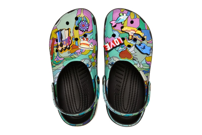 The Beatles and Crocs Go Full Steam Ahead With the Classic Clog “Yellow Submarine” Collection