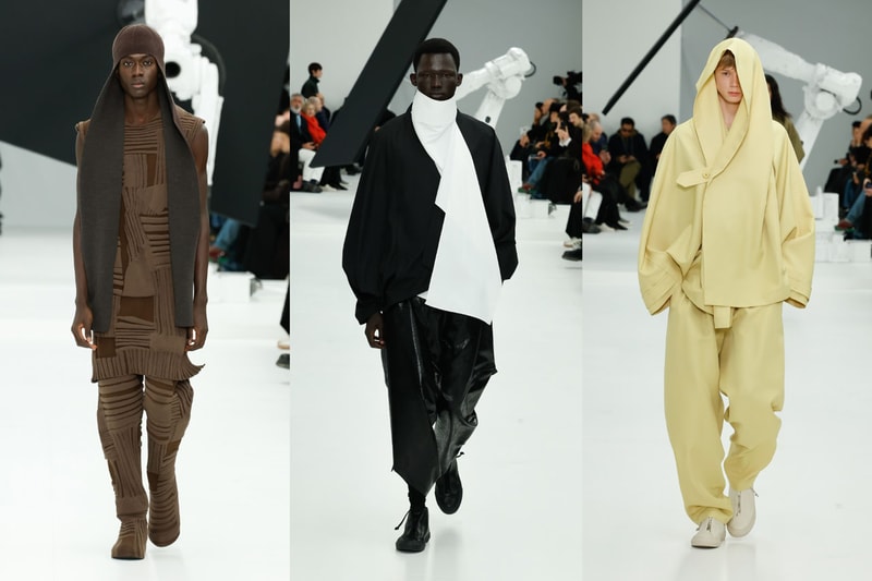 Issey Miyake FW25 Starts With a Piece of Cloth