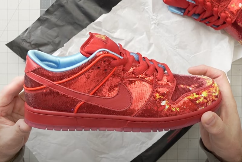 Check Out the Special ‘The Wizard of Oz’ x Nike SB Dunk Low “Ruby Slippers”