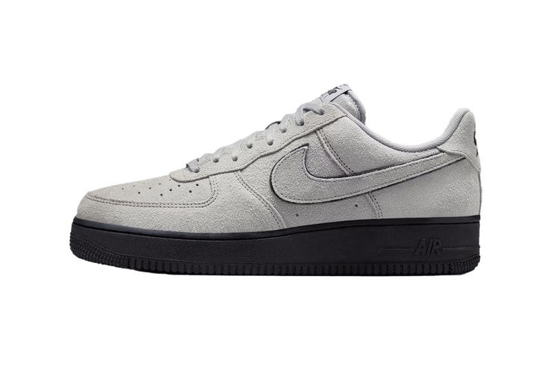 The Nike Air Force 1 Low Receives a “Suede/Light Smoke Grey” Treatment