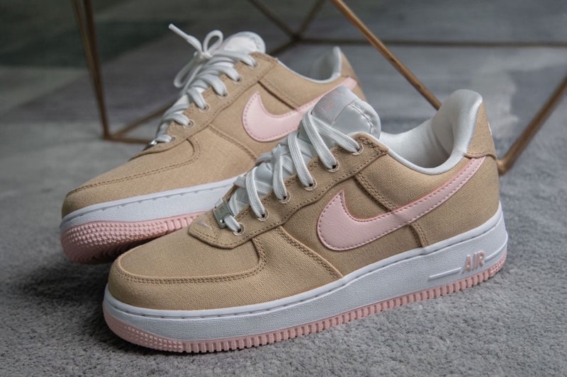 Nike’s Air Force 1 Low “Linen” Gets a Canvas Upgrade