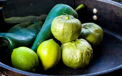 Super Bowl Recipe: Roasted Green Chile Salsa