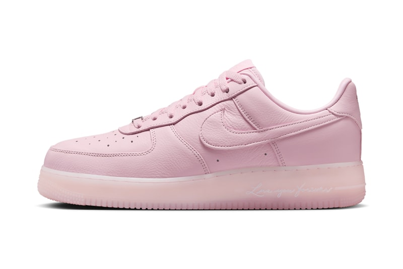 Official Images of Drake’s NOCTA x Nike Air Force 1 Low “Pink Foam”
