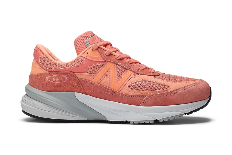 Official Look at the New Balance 990v6 “Salmon”