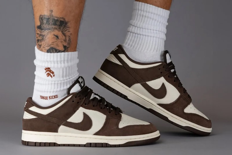 On-Foot Look at the Nike Dunk Low “Suede Mocha”