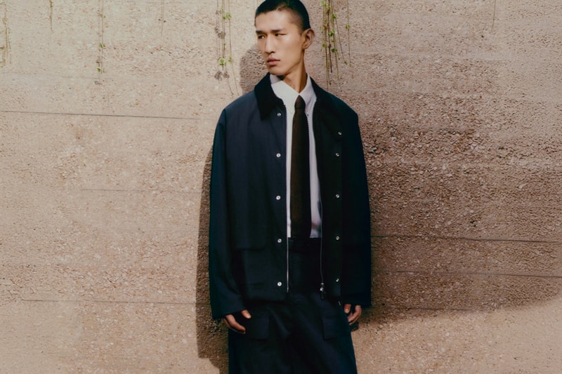 Studio Nicholson SS25 Reinterprets Silhouettes From Everyday Life
