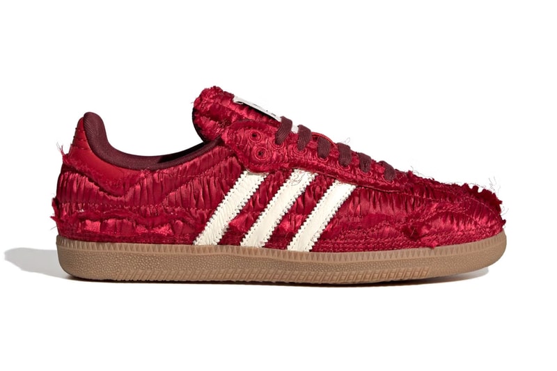 Caroline Hu Elevates the adidas Samba with Gathered Silk