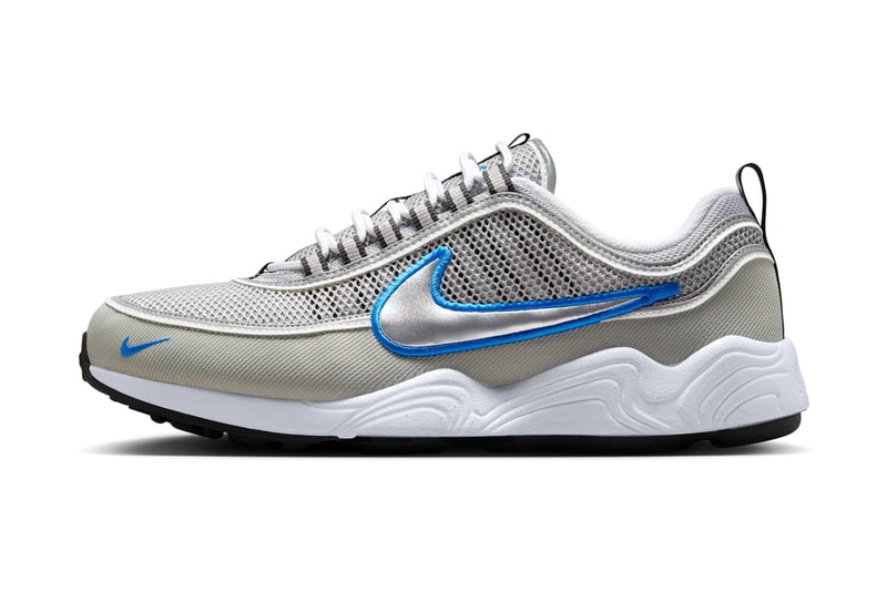 Official Look At the Nike Air Zoom Spiridon OG “Metallic Silver”