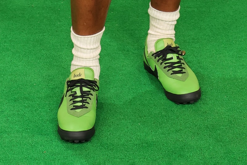 Bode and Nike Preview Astrograbber in Green and All-Black