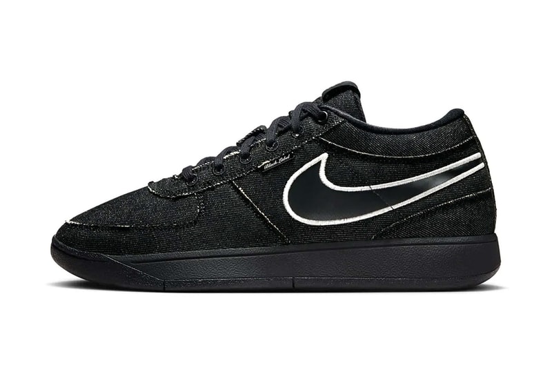 Nike Book 1 “Black Label” Serves Up Denim