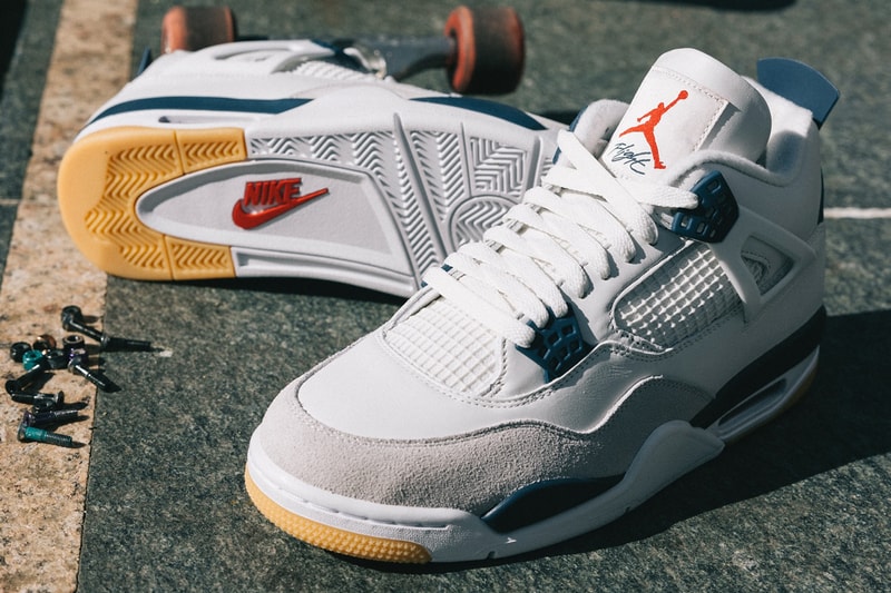 The Nike SB x Air Jordan 4 “Navy” Appeared at NBA All-Star Weekend