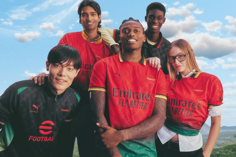 AC Milan, Off-White™ and PUMA Head to Dreamland With Latest Kit Collaboration