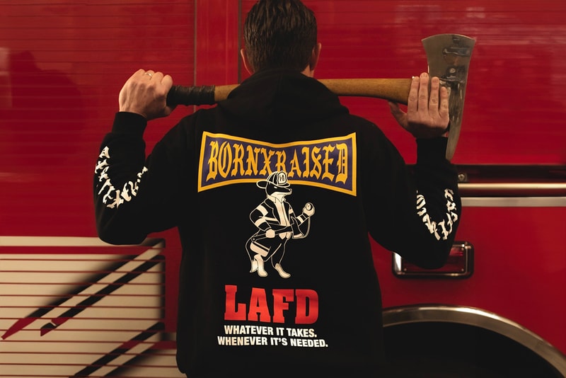 Born X Raised Links-Up With LA Fire Department Foundation for “City Above Self” Collection