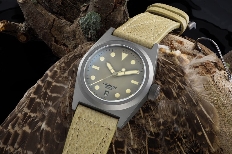 UNIMATIC’s Latest Modello Due Timepiece Is Made of Titanium … and Elk