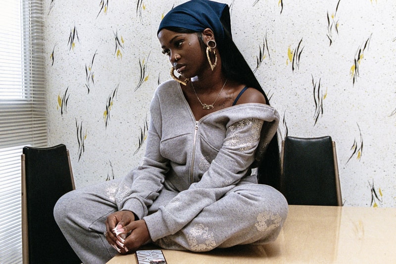 Denim Tears Drops SWAROVSKI Encrusted Sweats