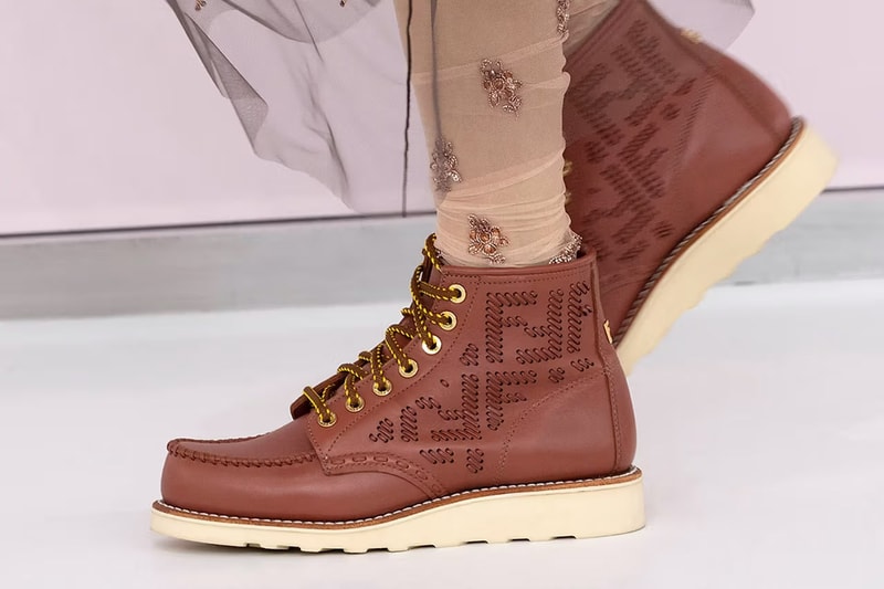 Fendi Releases Releases Its Red Wing Leather Booties