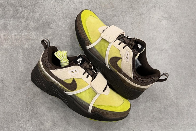 Closer Look at Travis Scott’s Nike Zoom Field Jaxx “Limelight”