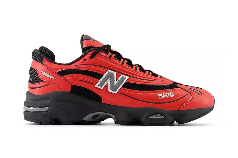 Official Look at the New Balance 1000 “Blast Red”