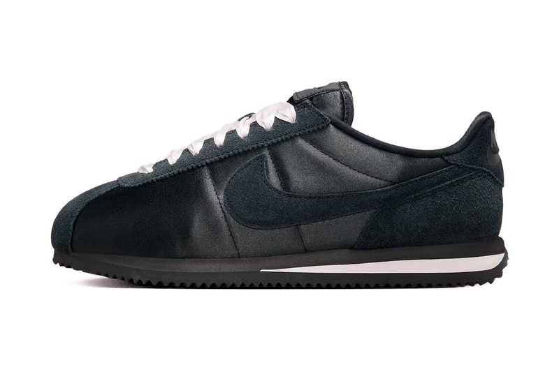 Nike Builds The Cortez “Black/Pink” With Satin and Suede