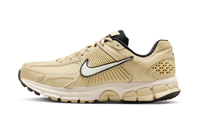 Nike Debuts the Zoom Vomero 5 in “Gold/White/Black”