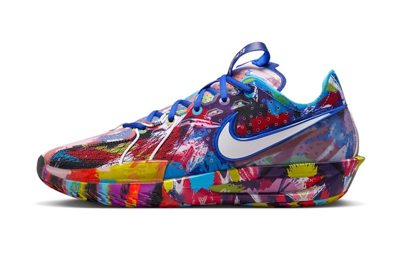 Jewell Loyd x Nike GT Cut 3 “Paint” is a Vibrant Color Bomb
