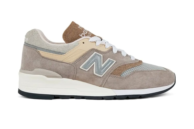The New Balance MADE in USA 997 Surfaces in “Light Mushroom”