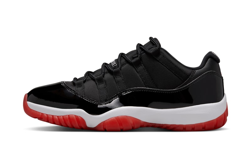 Official Images of This Year’s Air Jordan 11 Low “Bred” Retro