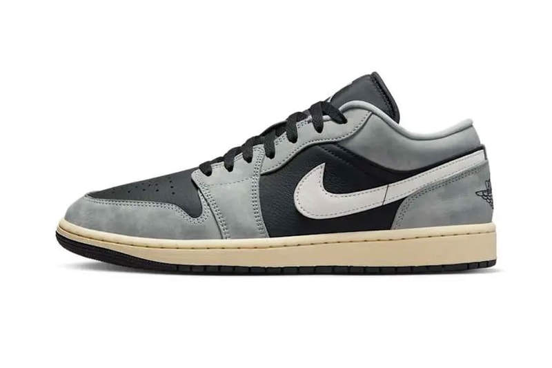 The Air Jordan 1 Low Lands in “Light Smoke Grey”