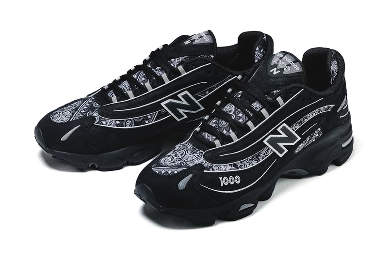 Official Look at the atmos x New Balance 1000 “Bāṅdhnū”