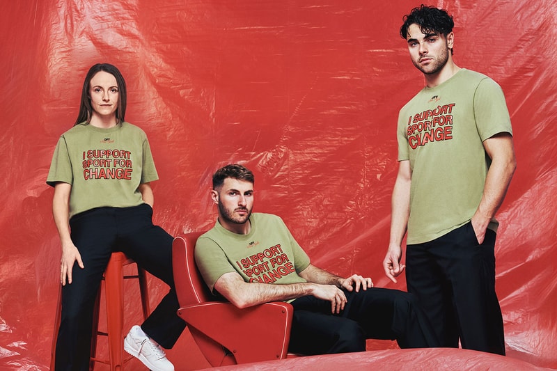 AC Milan and Off-White™ Drop New “I SUPPORT SPORT FOR CHANGE” T-Shirt
