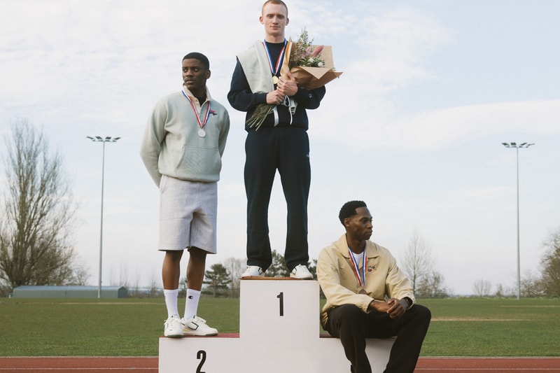 Percival x Champion Presents SS25 Collection Inspired by Collegiate Sports Heritage