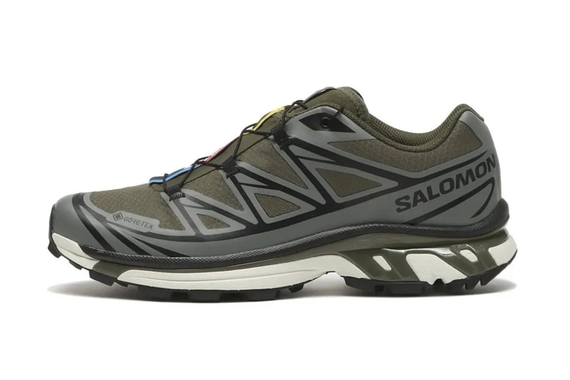 Salomon XT-6 GORE-TEX Surfaces in “Olive Night”