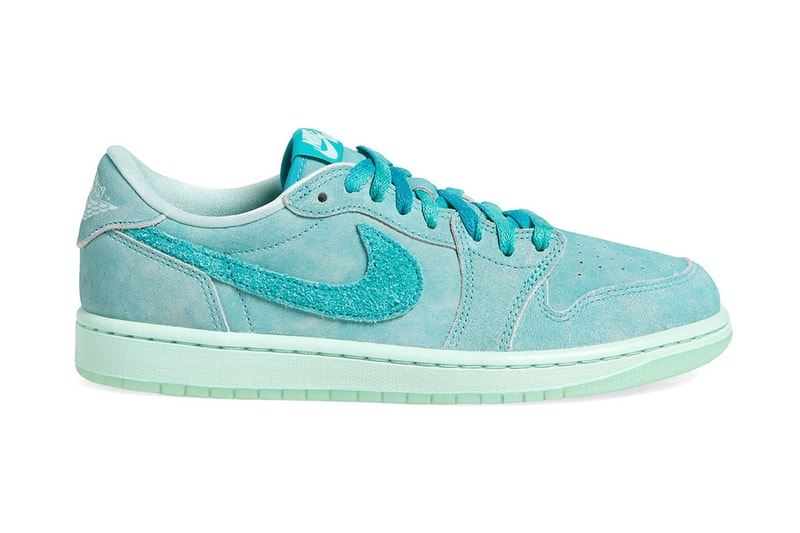 The Air Jordan 1 Low OG “Washed Teal” Gets an Icy Finish
