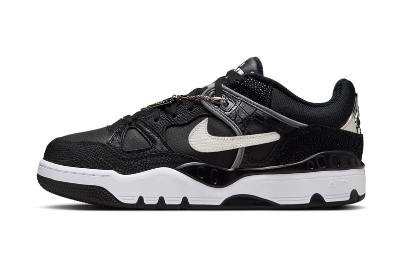 Official Preview of NIGO’s Blinged-Out Nike Air Force 3 “Black Croc”