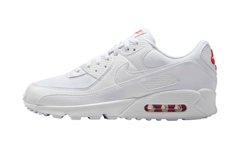 Nike Air Max 90 Receives a “White/Light Crimson” Iteration