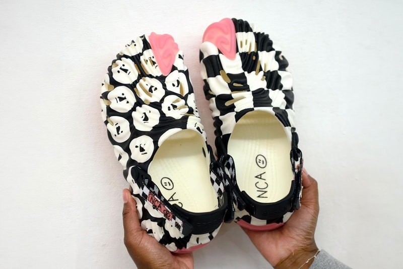 Salehe Bembury Features Nina Chanel Abney’s Artwork on the Crocs Pollex Clog