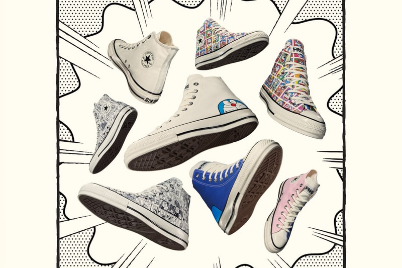Converse Japan Celebrates ‘Doraemon’ With Four Thematic All Star Colorways