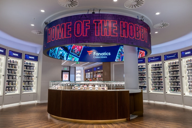 Fanatics Collectibles’ New London Flagship Is a Card Trader’s Haven